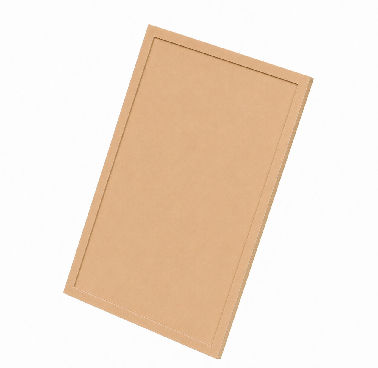 Unfinished MDF Slim Shaker Cabinet Doors Custom Sizes Available